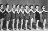 Balletgruppe jud. Schule Bonn 1938